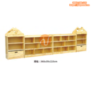 Mẫu tủ kệ 3 tầng mầm non hình con chim PW-3133 Mẫu tủ kệ 3 tầng mầm non hình con chim PW-3133