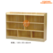 Tủ kệ mầm non 3 tầng 7 ngăn PW-3130