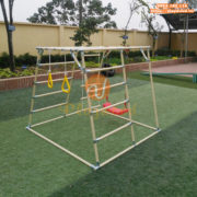 Bộ thang leo kèm xích đu cho bé mầm non PW-2700