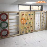 Mẫu leo núi cho bé mầm non bằng gỗ giá rẻ PW-2504
