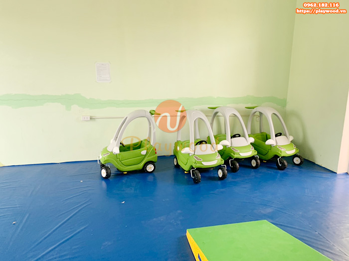 Lắp đặt vách leo núi cho bé trường mầm non tại Hoài Đức, Hà Nội